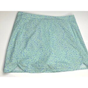 Vineyard Vines Printed Skort Women’s 16 Calm Water Print Performance Golf NWT
